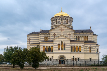 Fototapeta premium Temple of St. Vladimir in Chersonesus