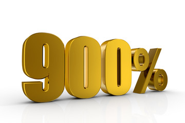 3d illustration 900%