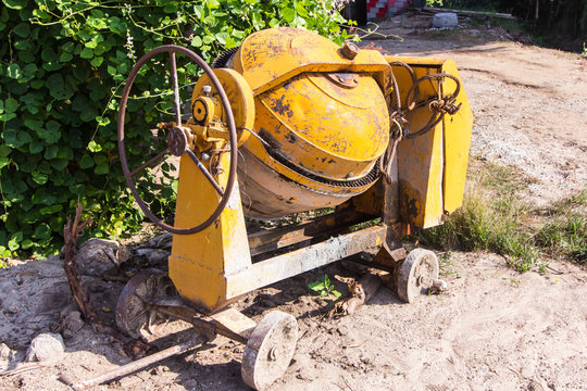 old Cement mixer