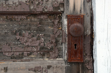 Wooden Door Abstract
