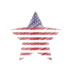 united states of america emblem vector illustration design