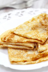 Pancakes with butter