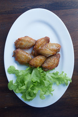 hot and spicy chicken wing