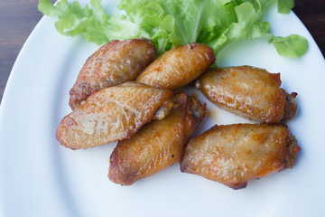 hot and spicy chicken wing