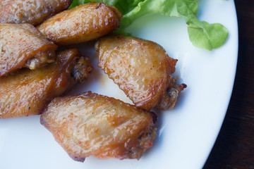hot and spicy chicken wing
