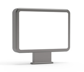 blank advertising billboard