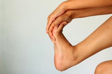 Foot Pain of Woman