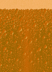 Orange Shade Bibble Background