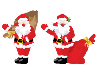Santa with Sack