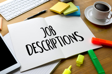 JOB DESCRIPTIONS  Human resources, employment, team management J