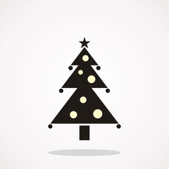 Christmas tree icon