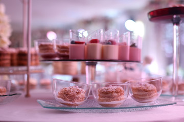 candybar table restaurant
