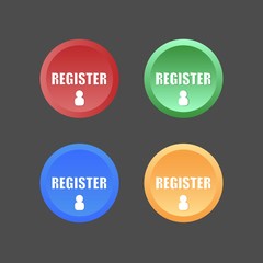 Set of Register Button