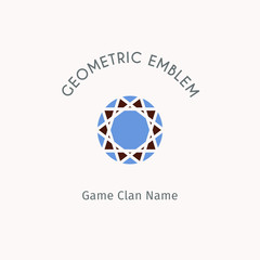 Vector geometric symbol