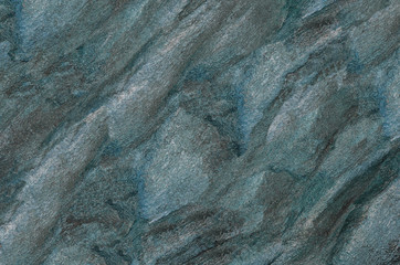 old spotty stained concrete wall texture background. blue color. imitation stone