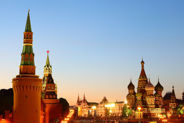 Fototapeta premium red square