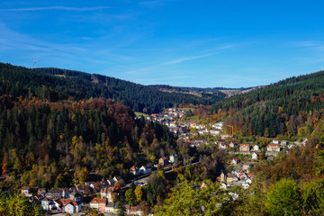Fototapeta na wymiar Triberg im Schwarzwald