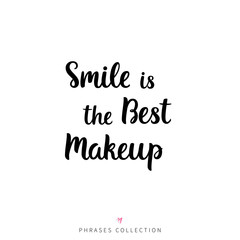 Vector hand drawn lettering poster