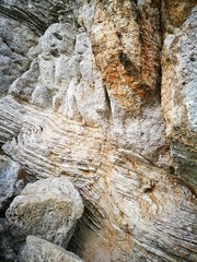 Rock formation in Budva Montenegro