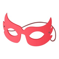 Mask icon. Cartoon illustration of mask vector icon for web