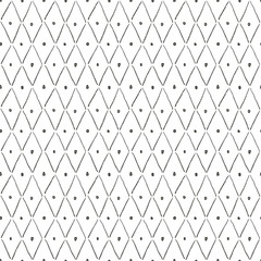 Hand drawn seamless pattern.