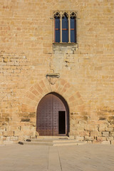 Entrance to the castle of Valderrobres