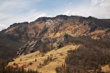 Gorkhi-Terelj National Park. Mongolia