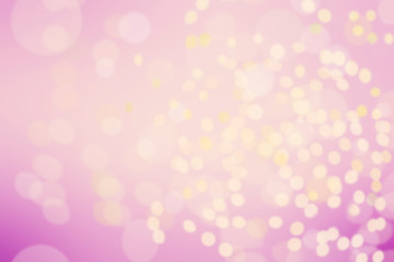 Abstract twinkled bright background with natural bokeh defocused