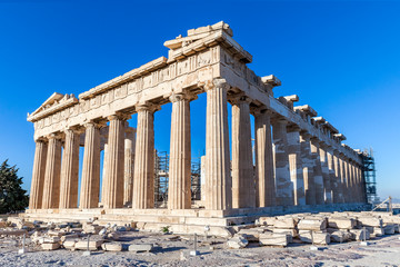 Obraz premium Parthenon in Acropolis, Athens, Greece