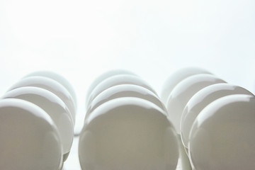 Fototapeta premium many led lamps light science and technology background.