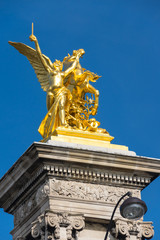 Fototapeta na wymiar Pont Alexandre III, Paris, France