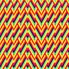 Seamless pattern with tribal fashion. Abstract background.