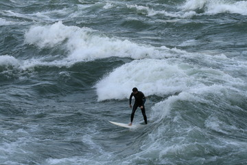 Surfen auf der Welle