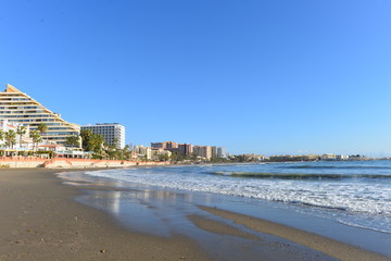 Sandstr&auml;nde in der Provinz Malaga Costa del Sol