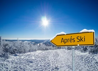 Deurstickers Après Ski Wintersport © Animaflora PicsStock