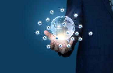 Social network concept