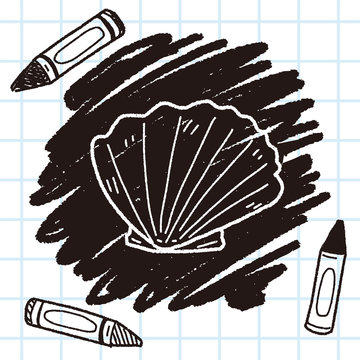 shell doodle