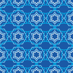 Traditional arabic tangled pattern. Seamless vector background. Print. Repeating background. Cloth design, wallpaper.