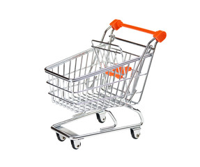 shopping cart isolated