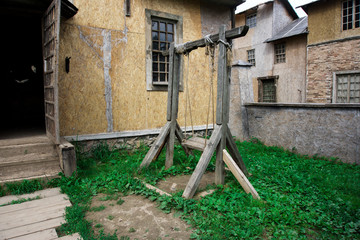 Historical city, Wood City, film decorations, Old City, abandone