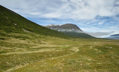 Fototapeta premium Westfjords landscape in Iceland