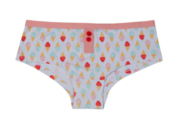 Colored women's panties