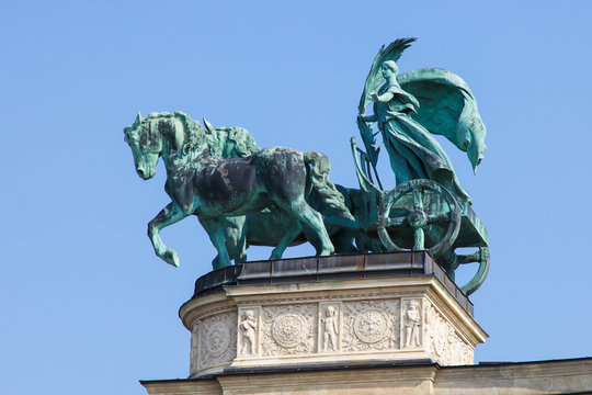 Statue of Peace in Budapest, Hungary