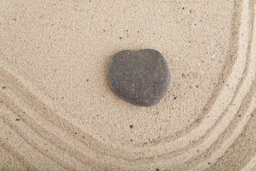 background with stones and sand for meditation and relaxation to