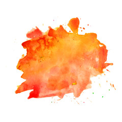 Abstract vector watercolor background.