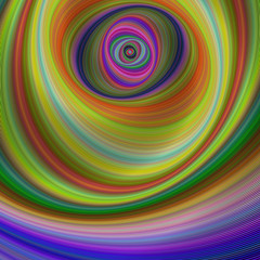 Abstract multicolored hypnotic fractal background