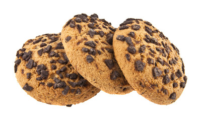 homemade cookies with chocolate