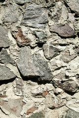 rough masonry stone wall
