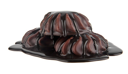 marshmallows in chocolate