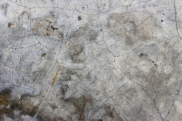 Aged cracked concrete stone plaster wall background and texture